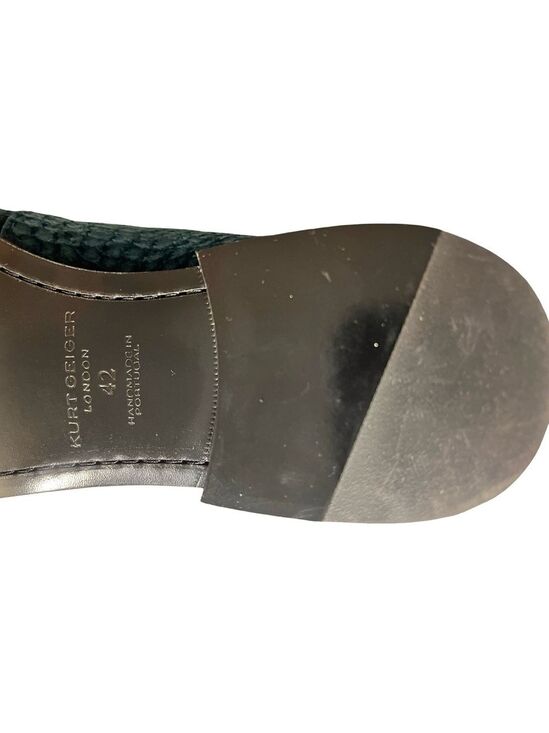 NWOB $245 Kurt Geiger London Henry Velvet Tassel Loafers – Men’s EU 42